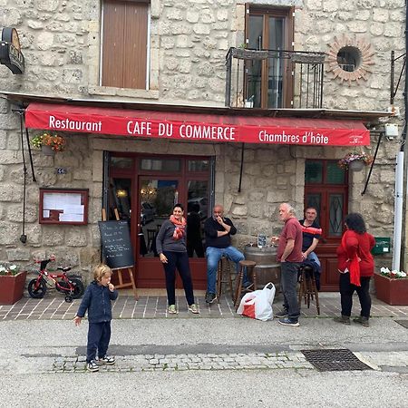 Cafe Du Commerce Genolhac Exterior photo